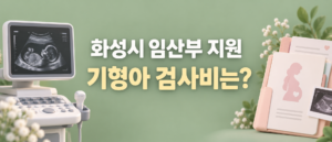 화성시 임산부 지원 기형아 검사비는?