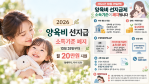 2026 양육비 선지급제 안내-1