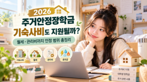 2026 주거안정장학금 총정리