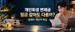 개인회생 변제금 월급 같아도 다를까? 생계비·재산이 핵심