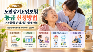 노인장기요양보험 등급 신청 가이드