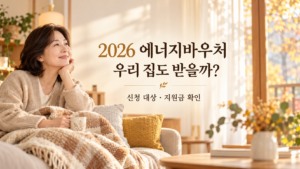 에너지바우처 신청, 서류는 뭘까?