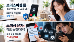스미싱 문자 링크 눌렀다면? 지금 바로 해야 할 긴급 대처법